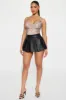 Wild Feeling Sleeveless Bodysuit - Taupe/combo sold by Fashion Nova