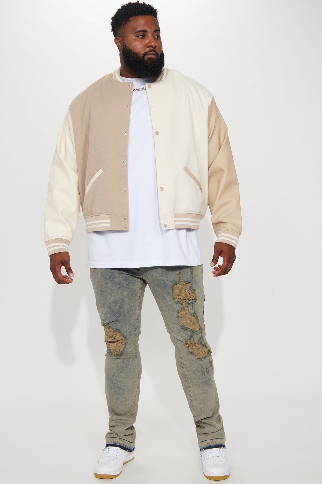 Dive Into It Stacked Skinny Flare Jeans - Stone Blue Wash sold by Fashion Nova product image thumbnail 6