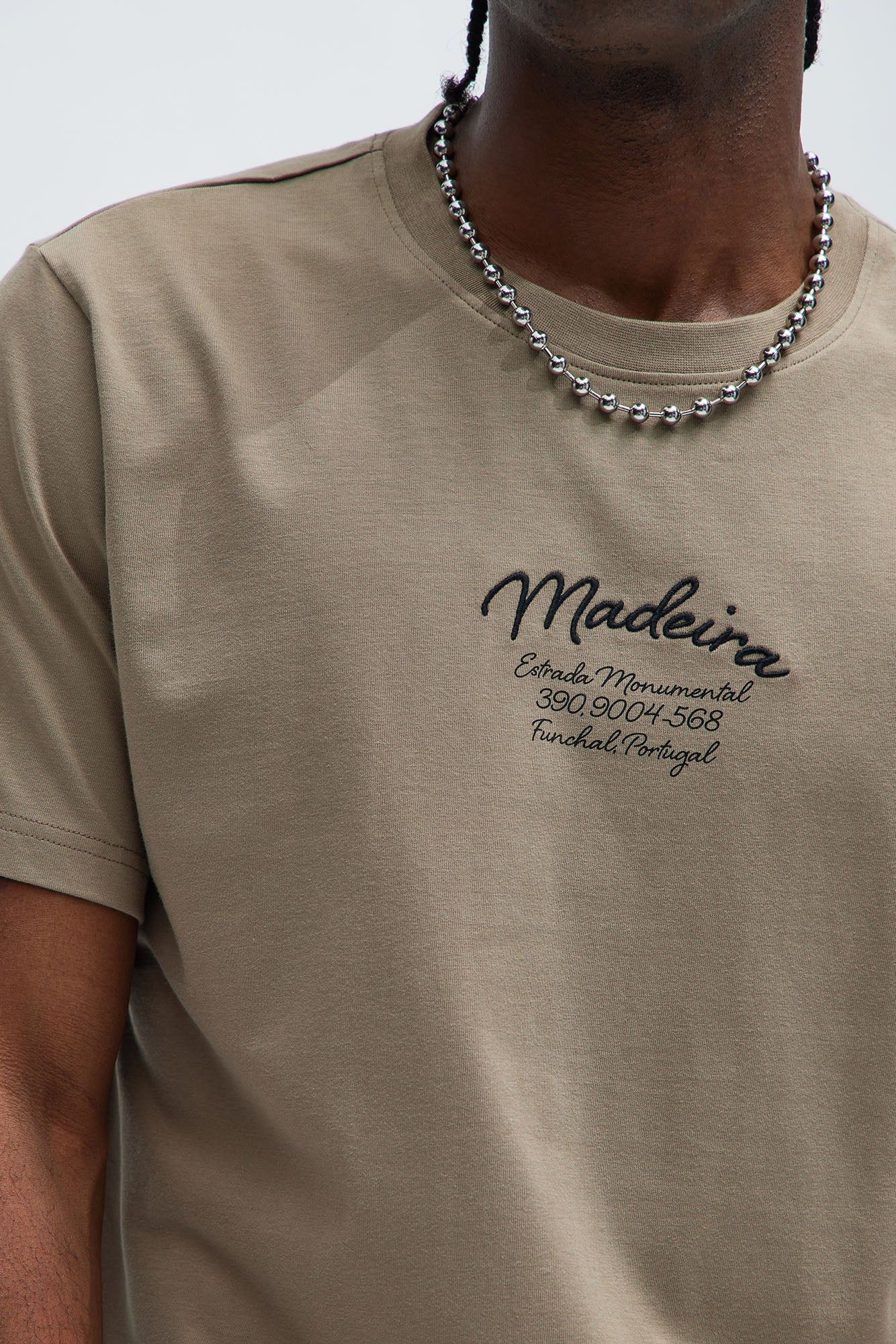 Madeira Short Sleeve Tee - Taupe sold by Fashion Nova product image thumbnail 3