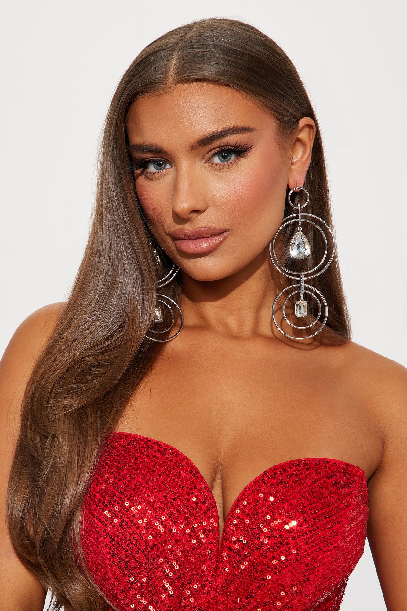 Drop Earrings - Silver sold by Fashion Nova product image thumbnail 2
