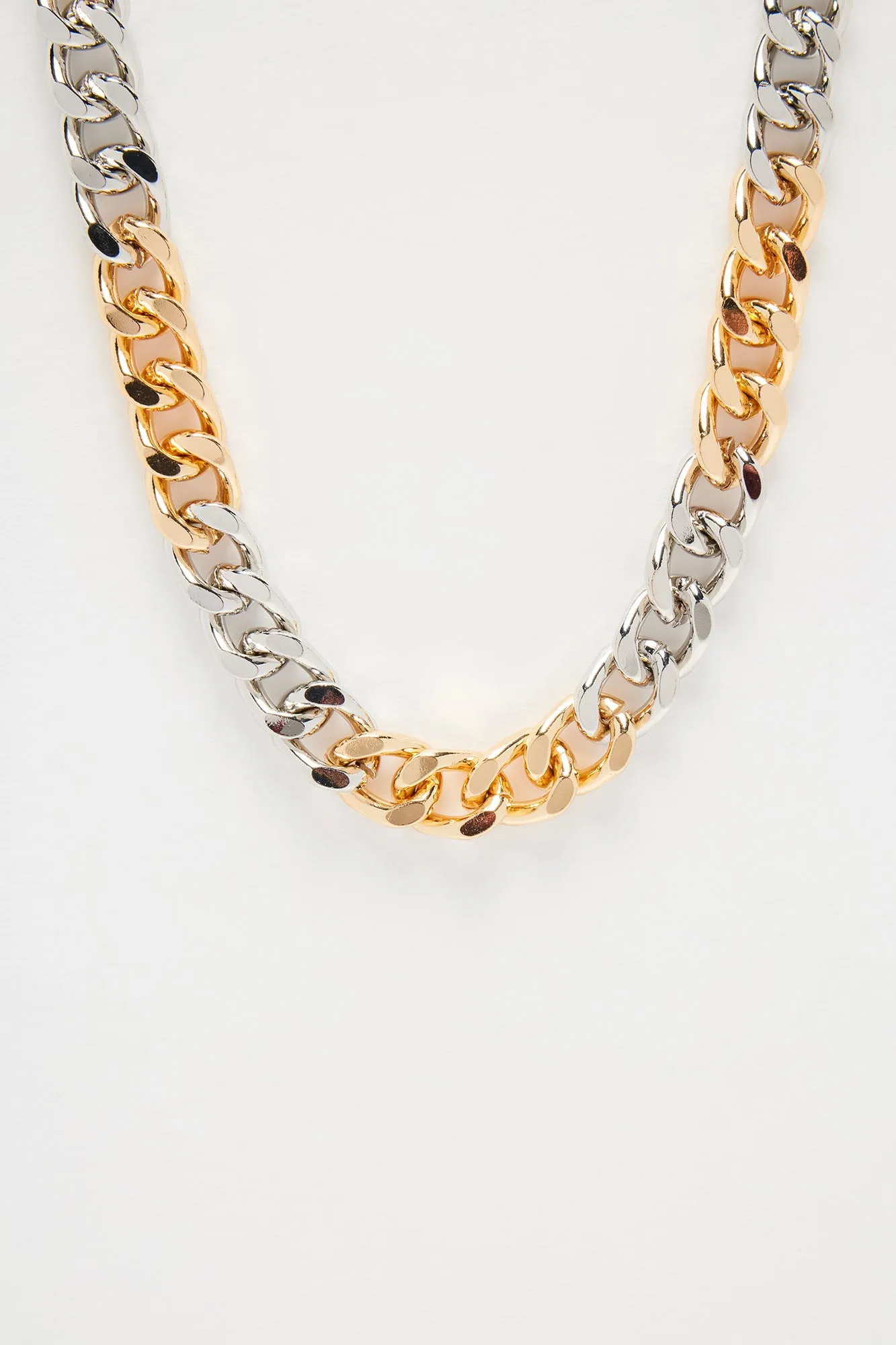 Mixed Metal Necklace - Gold/combo sold by Fashion Nova product image thumbnail 3