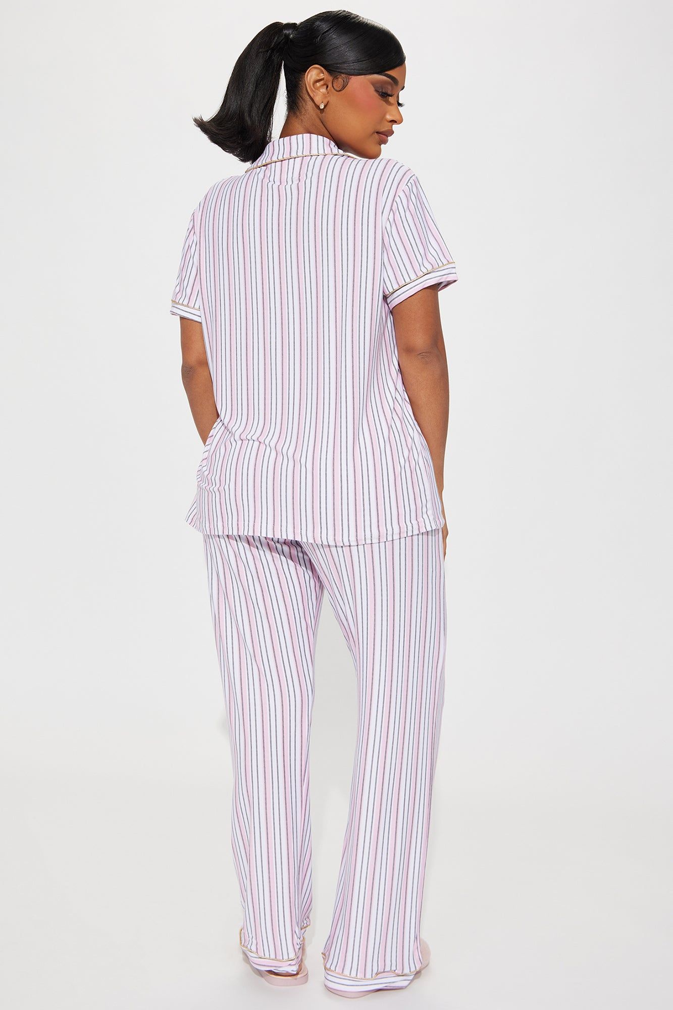 A Little Sparkle PJ Pant Set - Pink/combo sold by Fashion Nova product image thumbnail 4