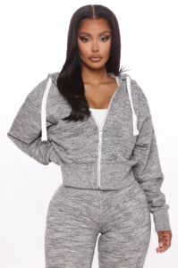 Chill Mode Hoodie And Jogger Set - Grey sold by Fashion Nova