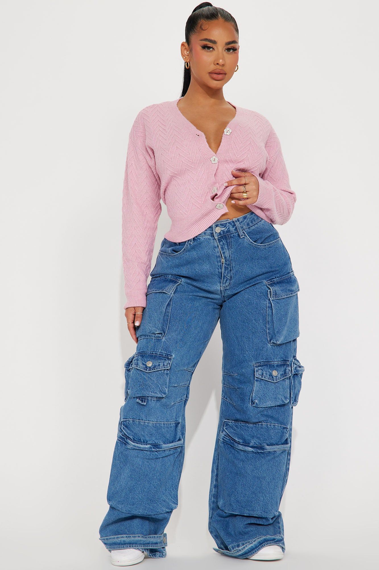 Caley Cardigan - Pink sold by Fashion Nova product image thumbnail 2