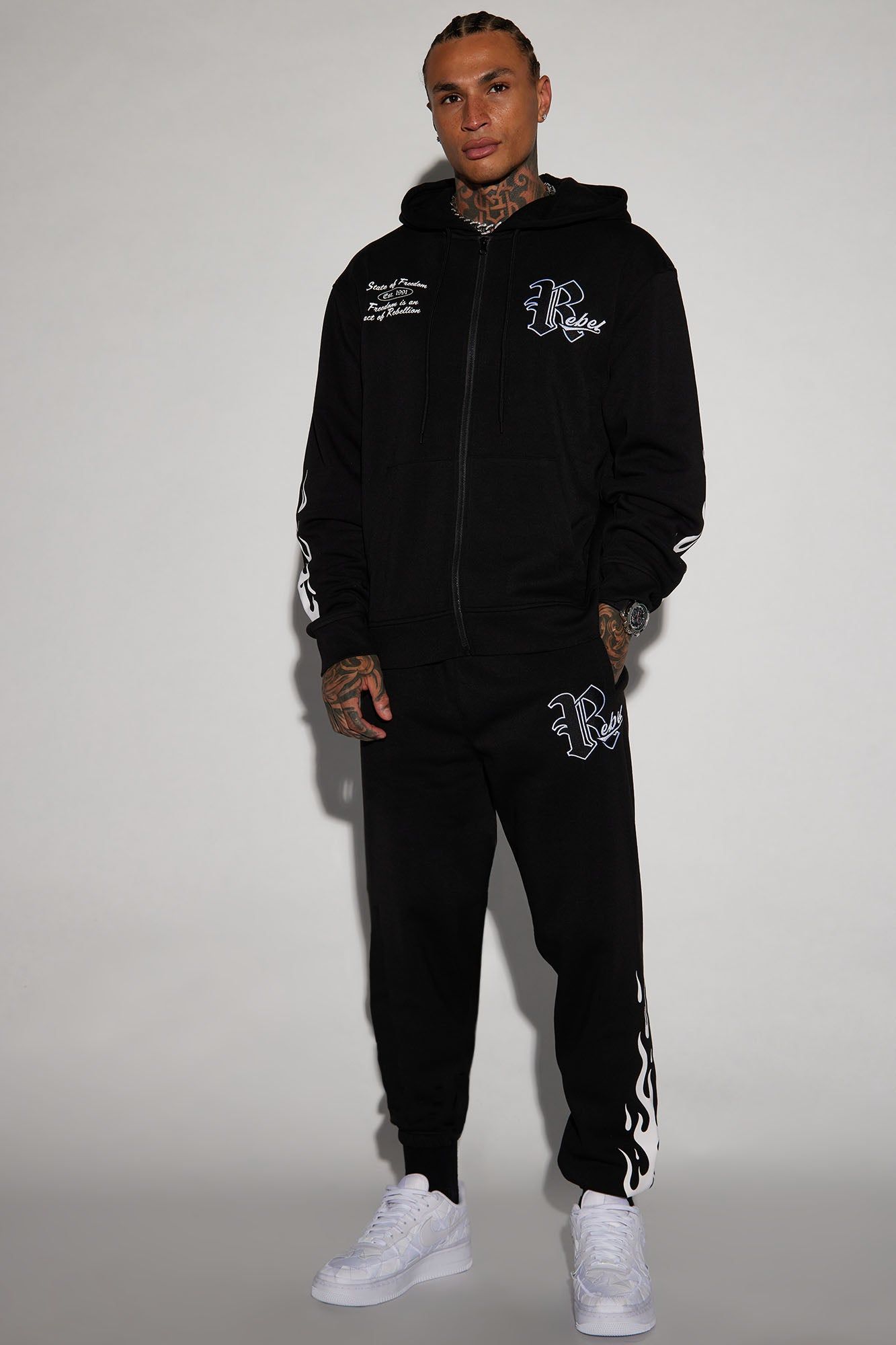 Rebel Club Jogger - Black sold by Fashion Nova product image thumbnail 2