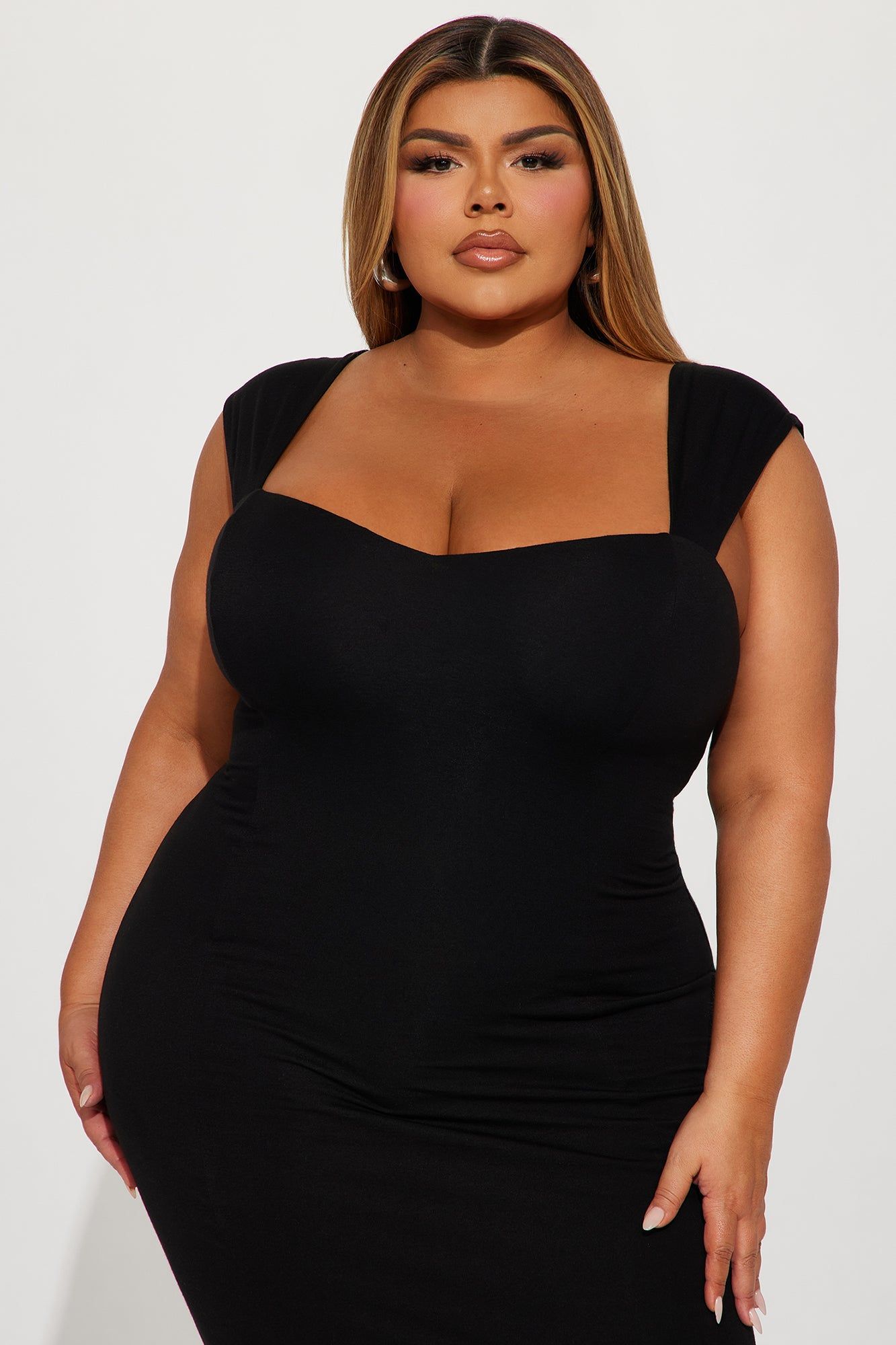 Trinity Double Lined Maxi Dress - Black sold by Fashion Nova product image thumbnail 5