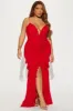 Wildest Dreams Mesh Maxi Dress - Red sold by Fashion Nova