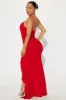 Wildest Dreams Mesh Maxi Dress - Red sold by Fashion Nova