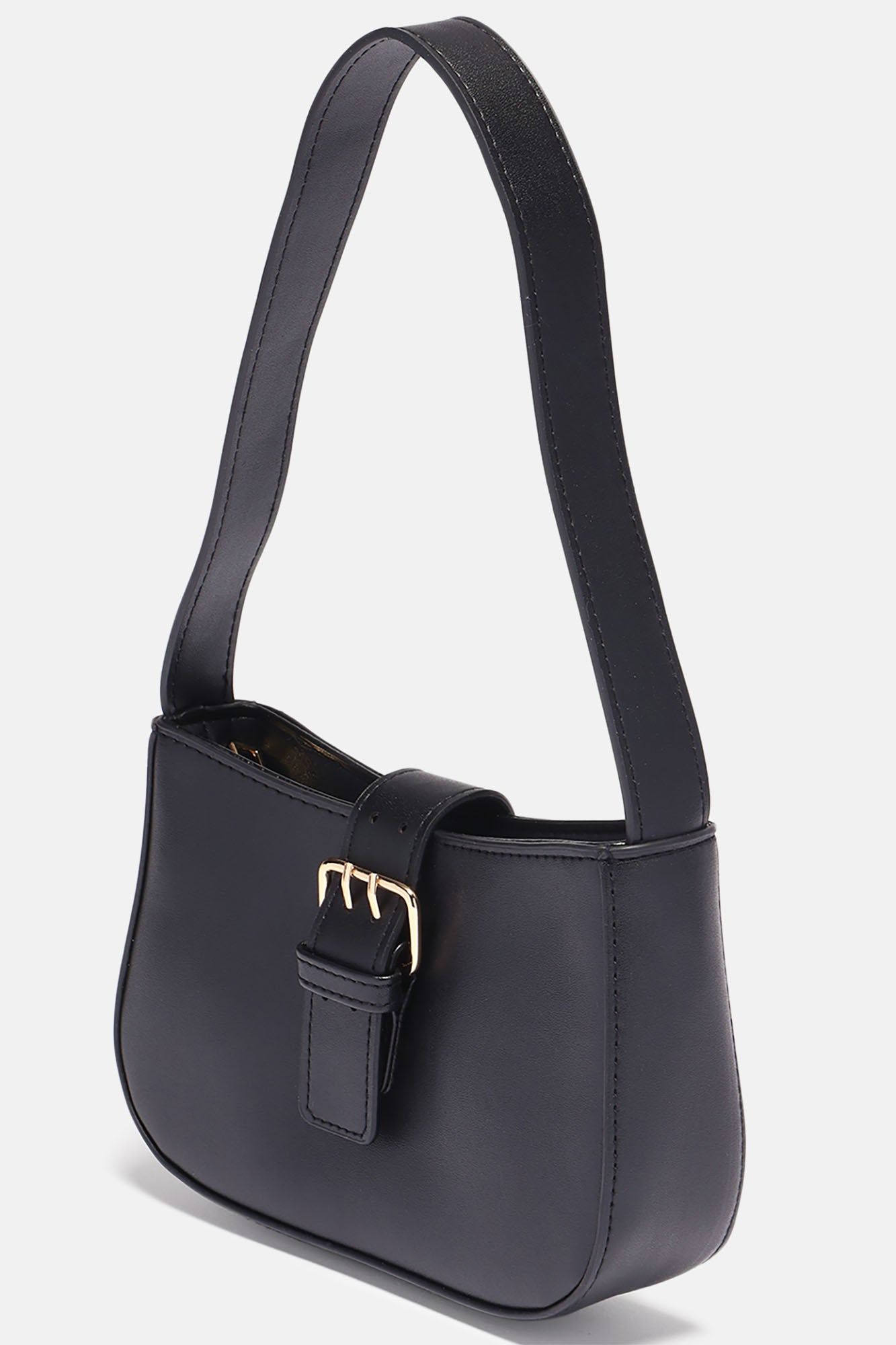 Buckle You Down Handbag - Black sold by Fashion Nova product image thumbnail 4