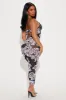 Alani 3 Piece Bikini Set - Black/White sold by Fashion Nova