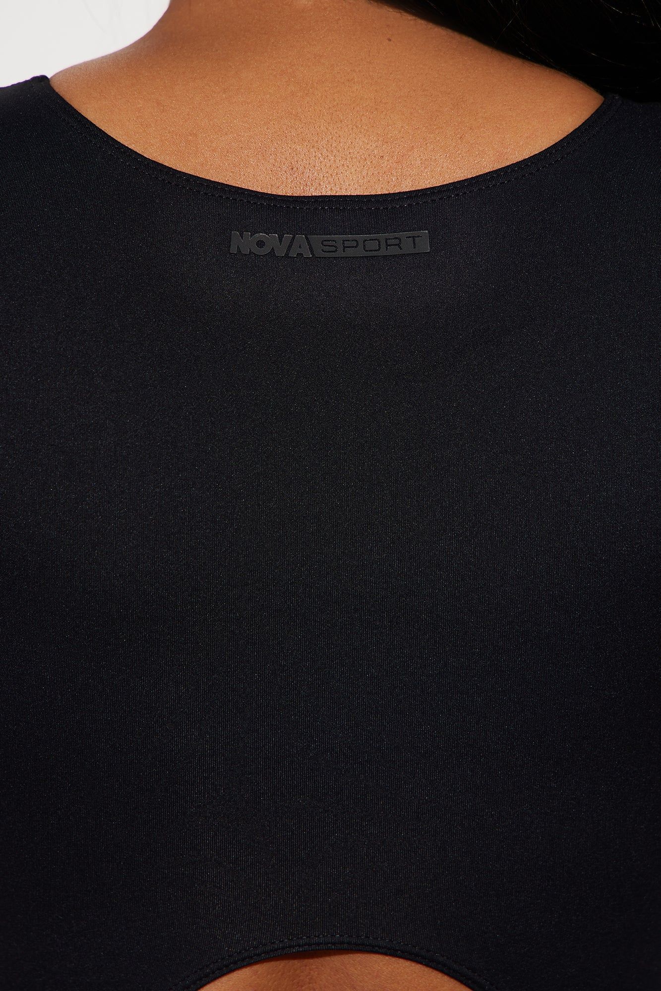 So Curvy Super Soft Active Sports Bra - Black sold by Fashion Nova product image thumbnail 4