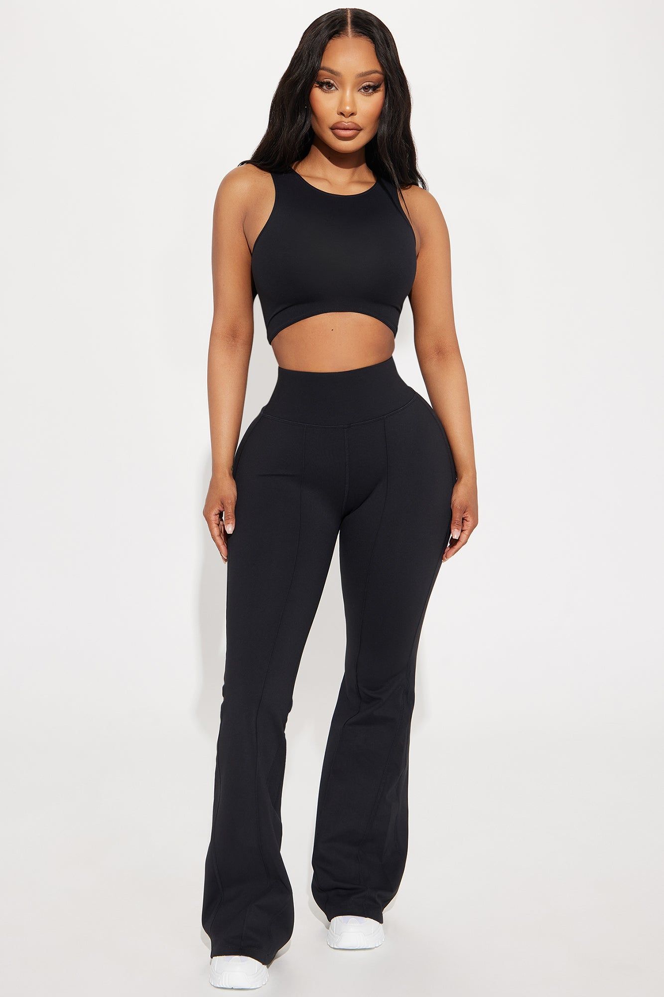 So Curvy Super Soft Active Sports Bra - Black sold by Fashion Nova product image thumbnail 2