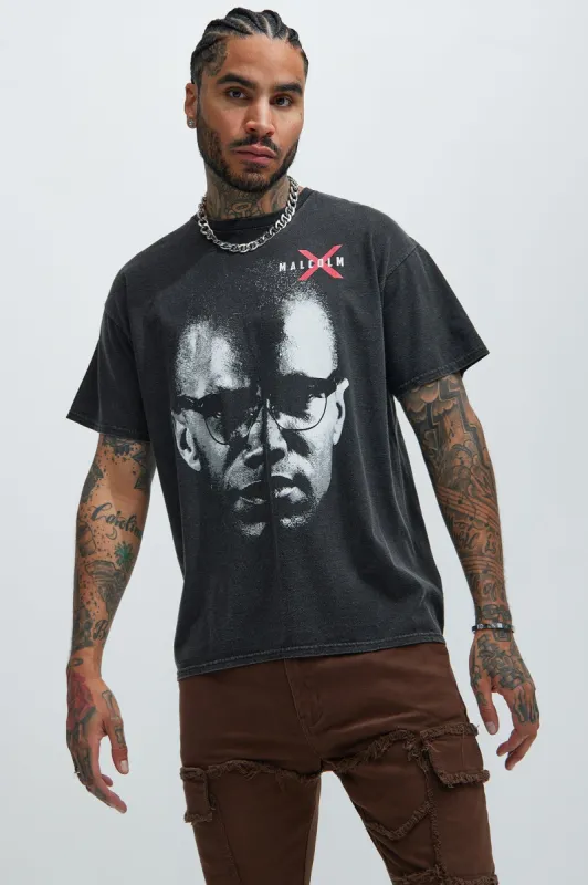 Malcolm X Education Is The Passport To The Future Short Sleeve Tee - Black sold by Fashion Nova