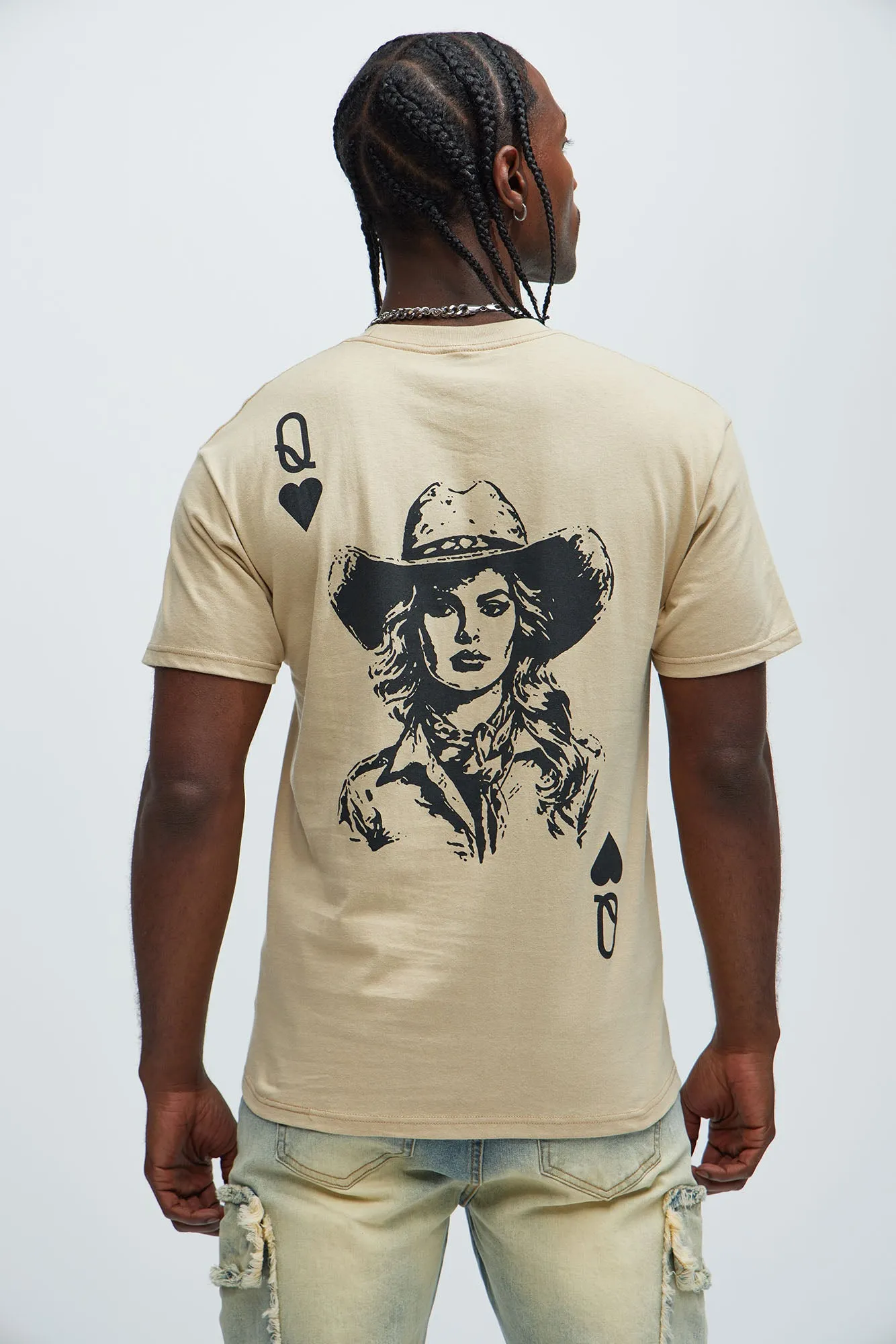 One Of These Days Short Sleeve Tee - Sand sold by Fashion Nova product image thumbnail 4