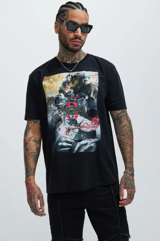Jujutsu Kaisen Short Sleeve Tee - Black sold by Fashion Nova