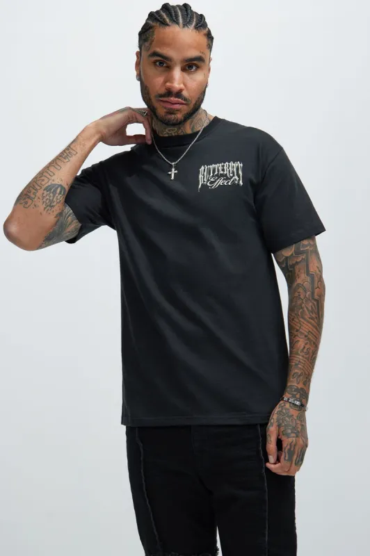 Butterfly Effect Short Sleeve Tee - Black sold by Fashion Nova