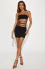 Dita Double Lined Micro Mini Dress - Black sold by Fashion Nova
