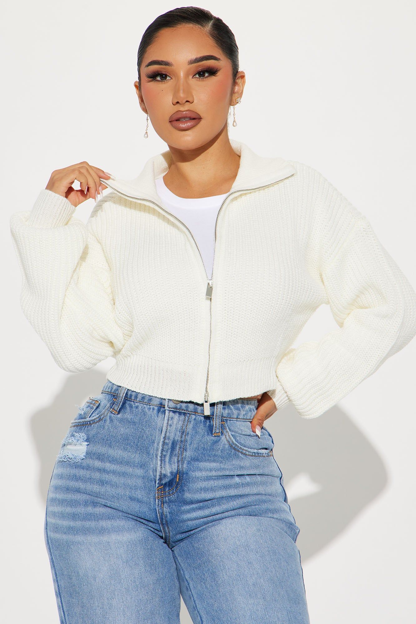 Jovie Cardigan - Ivory sold by Fashion Nova