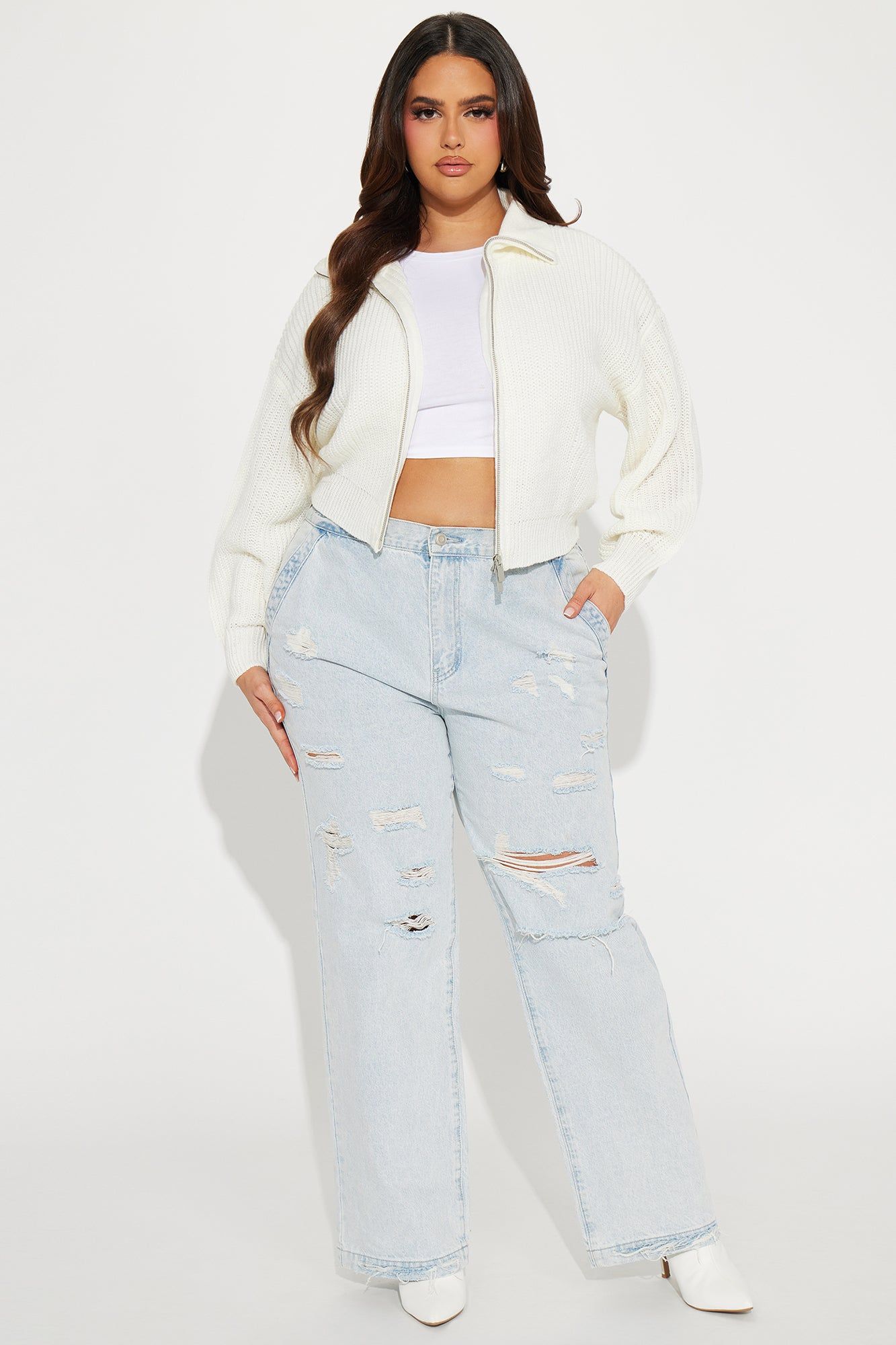 Jovie Cardigan - Ivory sold by Fashion Nova product image thumbnail 5