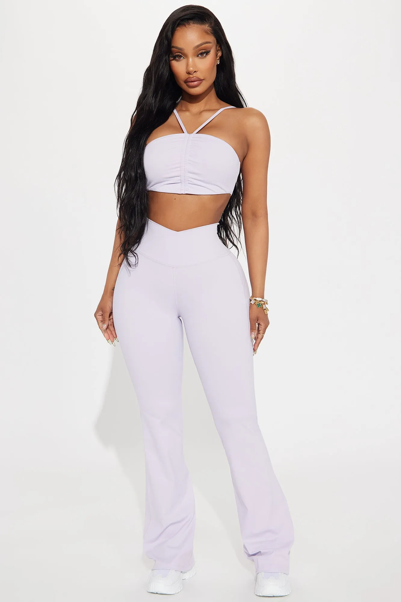 Yoga Girly Active Sports Bra - Lavender sold by Fashion Nova product image thumbnail 2