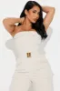 Just Your Style Jumpsuit - Cream sold by Fashion Nova