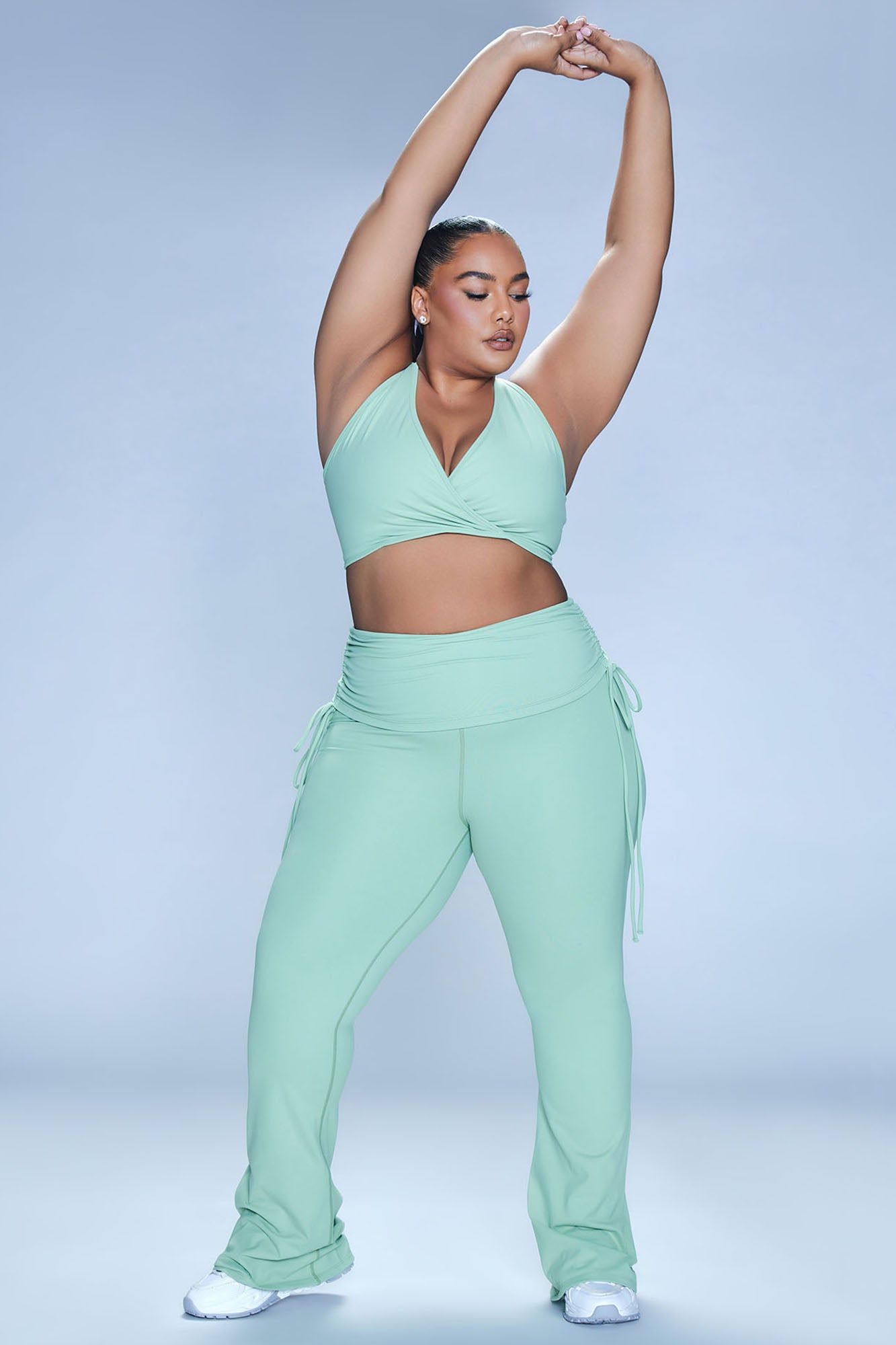 First Position Super Soft Active Pant - Sage sold by Fashion Nova product image thumbnail 4