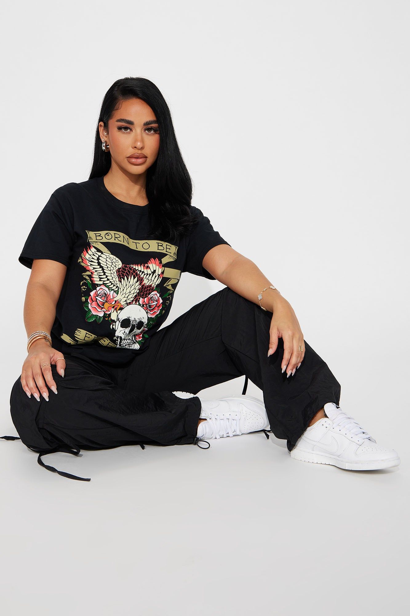 Born To Be Free Graphic Tee - Black sold by Fashion Nova product image thumbnail 2