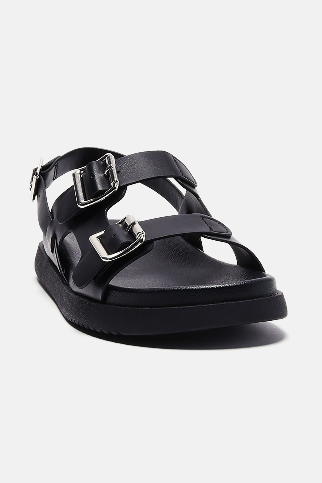 Mylan Buckle Sandals - Black sold by Fashion Nova product image thumbnail 2