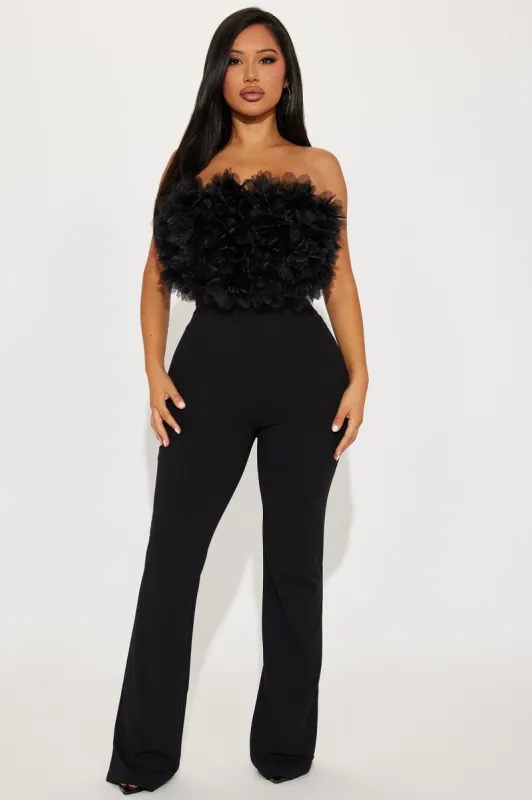 Used To Have Me Jumpsuit - Black sold by Fashion Nova