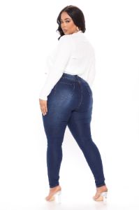 Marilyn High Waisted Skinny Jeans - Dark Wash sold by Fashion Nova