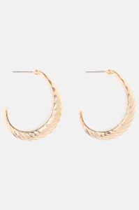 Simplistically Perfect Earrings - Gold sold by Fashion Nova