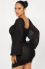 Mei Mesh Mini Dress - Black sold by Fashion Nova