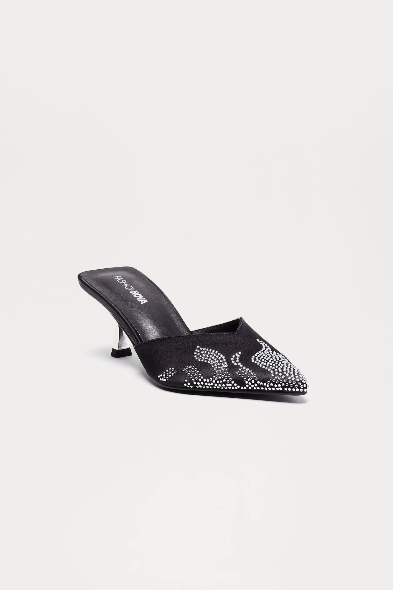 Morgan Rhinestone Pumps - Black sold by Fashion Nova product image thumbnail 3