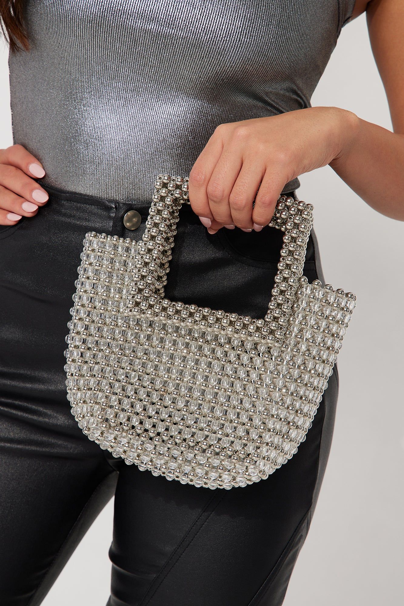City Girl Glam Handbag - Silver sold by Fashion Nova