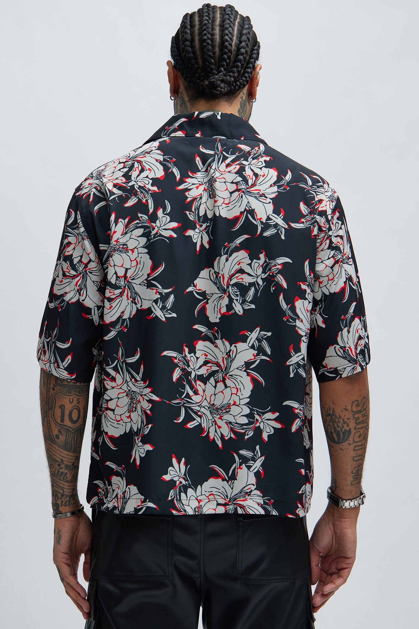 Chester Floral Shirt - Black/combo sold by Fashion Nova product image thumbnail 4