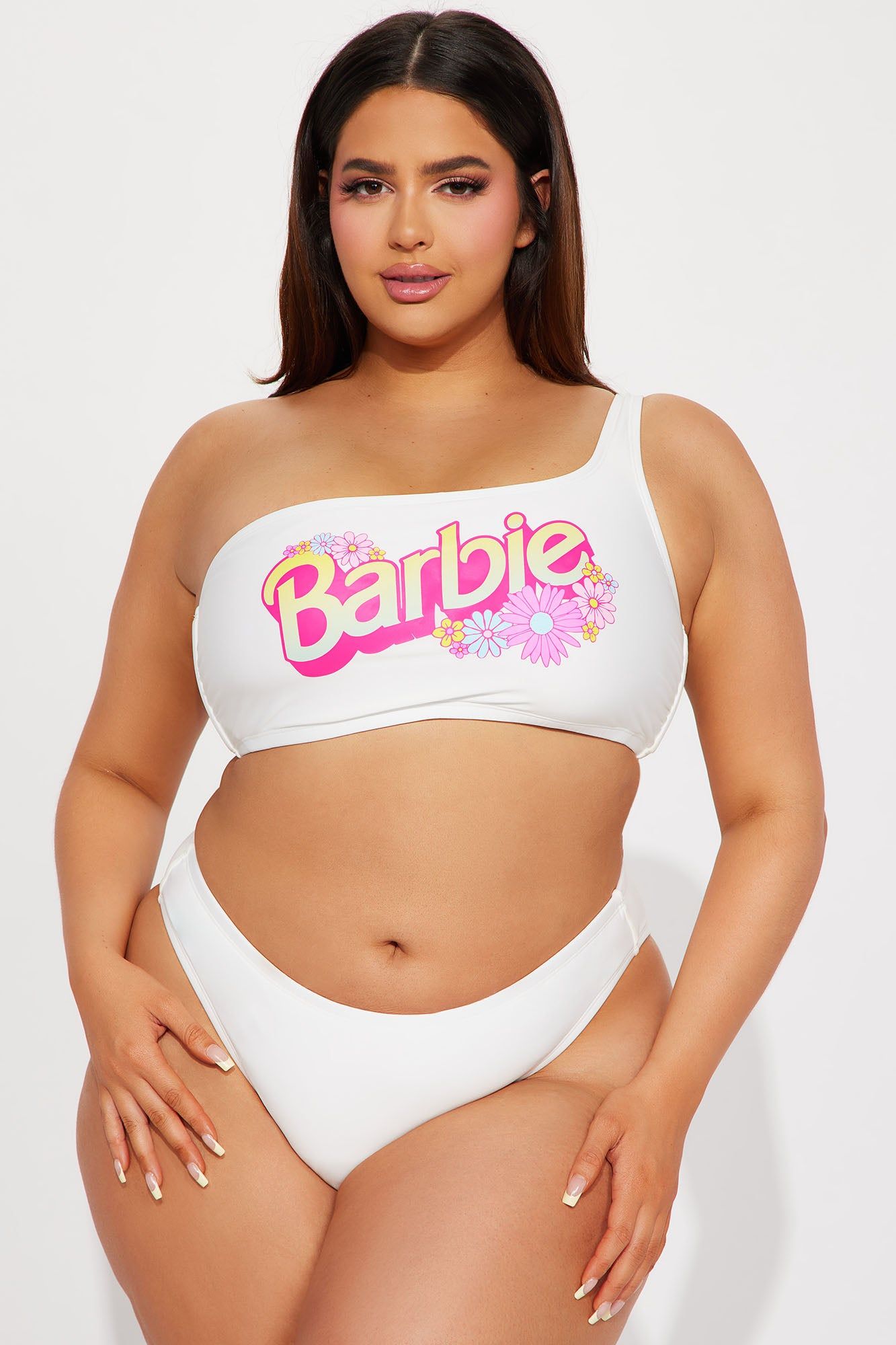 Malibu Barbie 2 Piece Bikini - White sold by Fashion Nova product image thumbnail 4