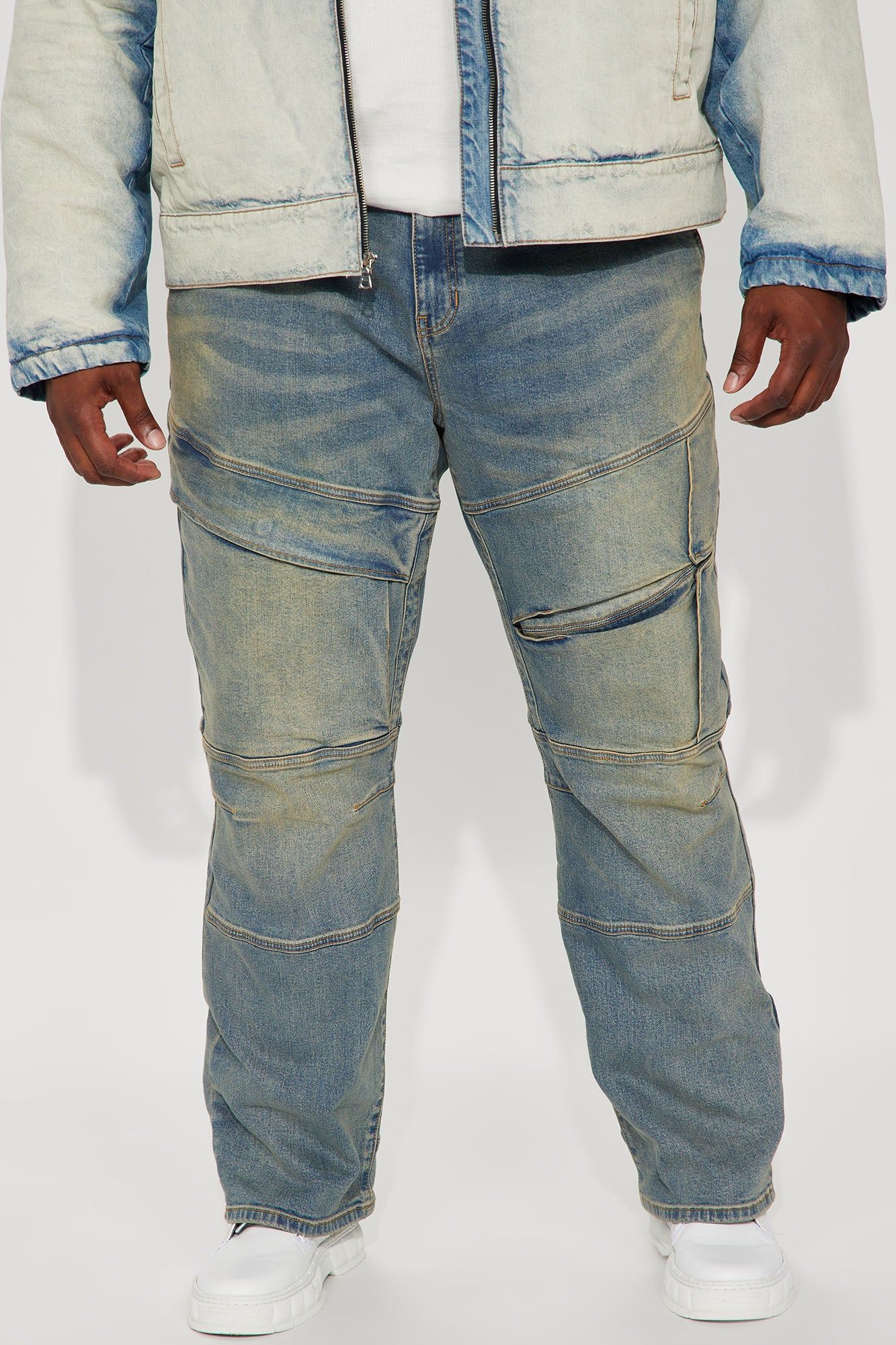 Nothing To Do With You Straight Jeans - Vintage Blue Wash sold by Fashion Nova product image thumbnail 5