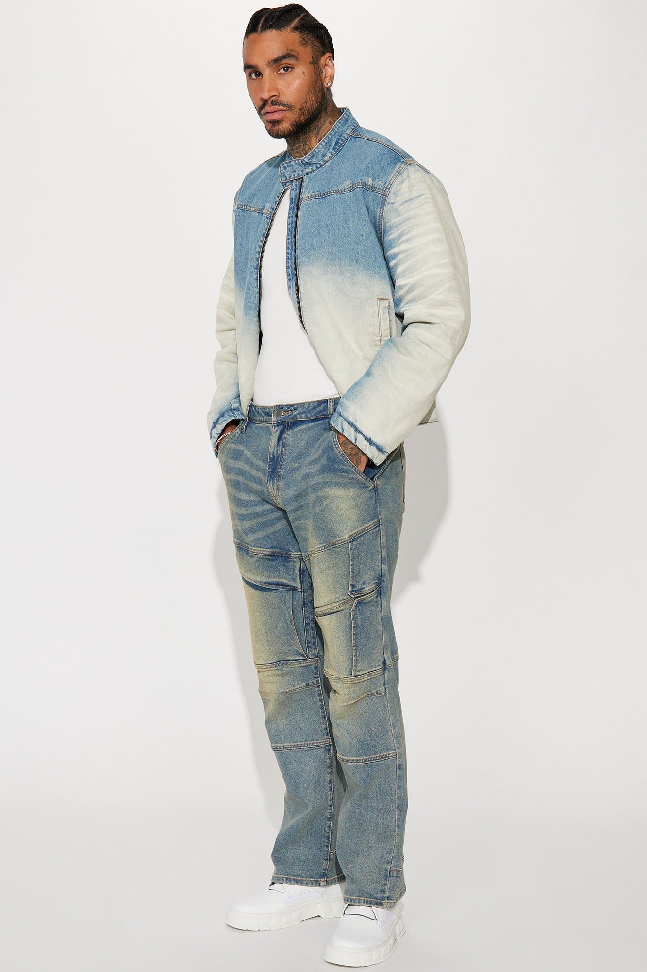 Nothing To Do With You Straight Jeans - Vintage Blue Wash sold by Fashion Nova product image thumbnail 3