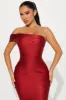 Save A Dance Maxi Dress - Rust sold by Fashion Nova