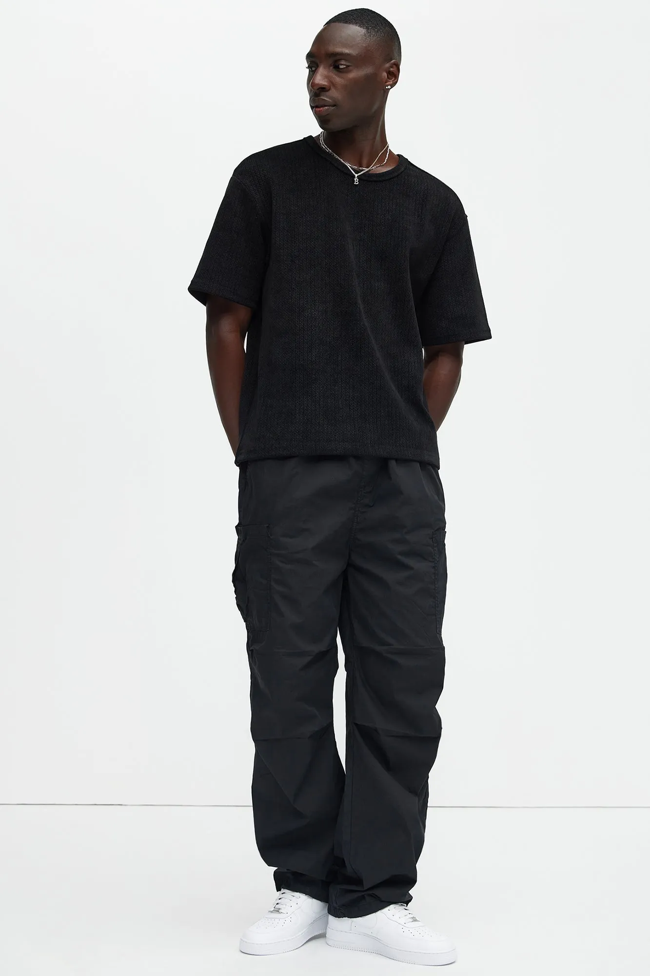 Go Big Parachute Joggers - Black sold by Fashion Nova product image thumbnail 2