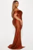 Save A Dance Maxi Dress - Rust sold by Fashion Nova
