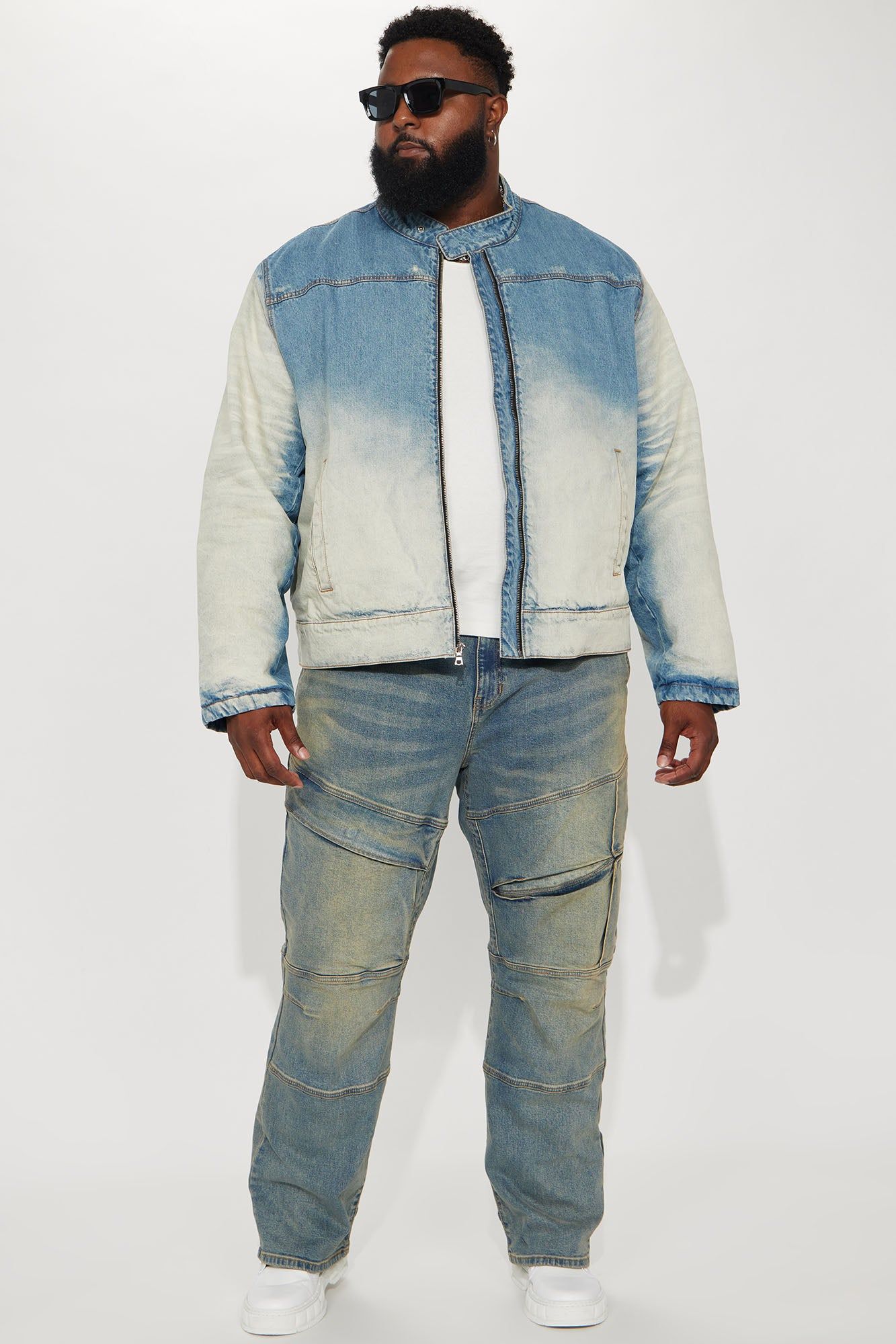 Nothing To Do With You Straight Jeans - Vintage Blue Wash sold by Fashion Nova product image thumbnail 7