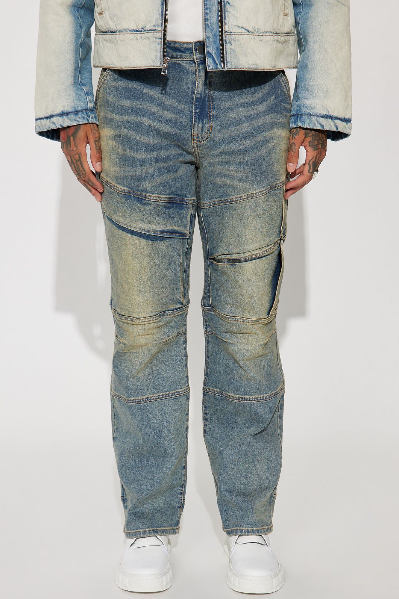 Nothing To Do With You Straight Jeans - Vintage Blue Wash sold by Fashion Nova product image thumbnail 2