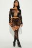 Midnight Stars Bodystocking Set - Black sold by Fashion Nova