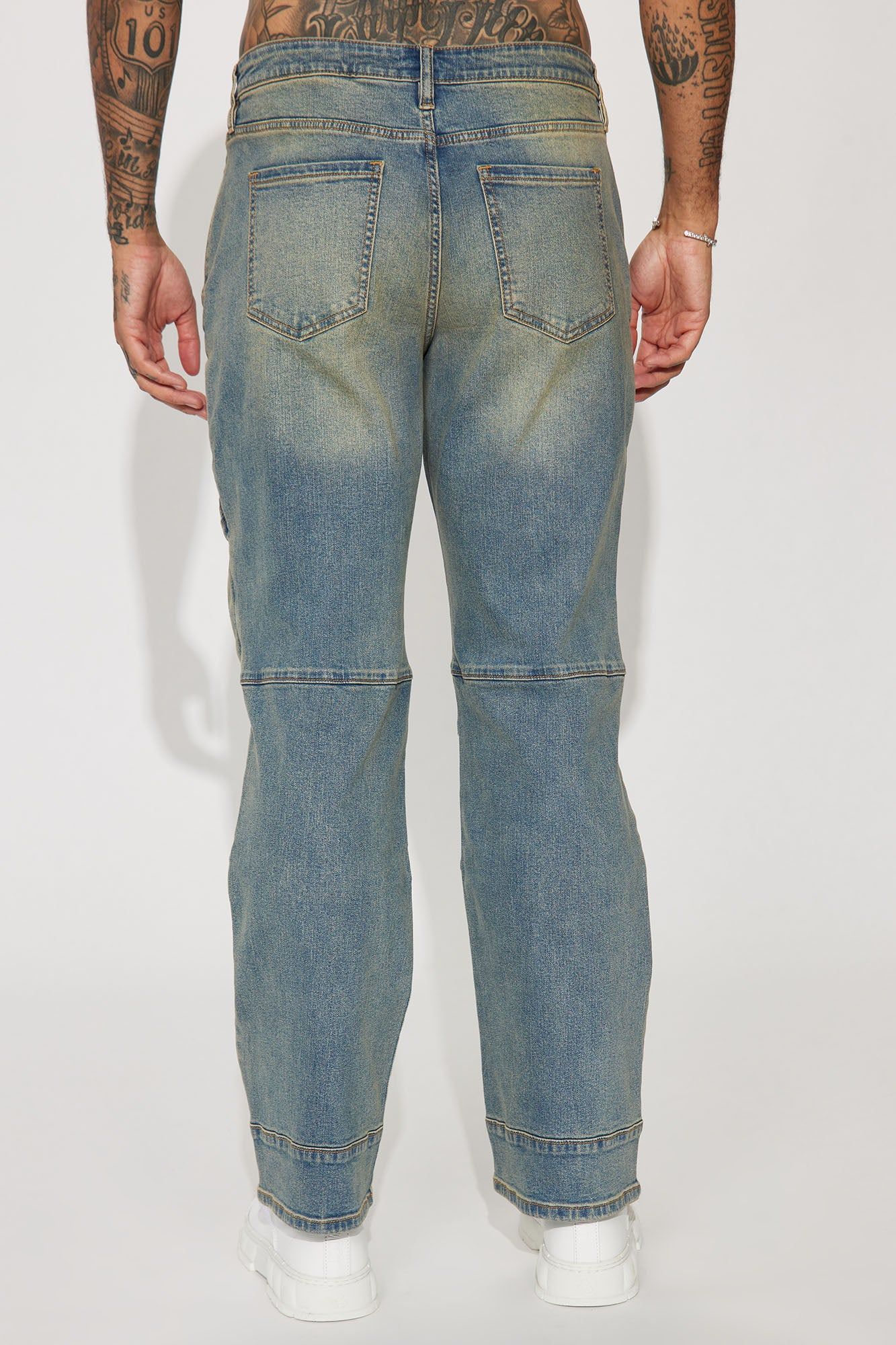 Nothing To Do With You Straight Jeans - Vintage Blue Wash sold by Fashion Nova product image thumbnail 6