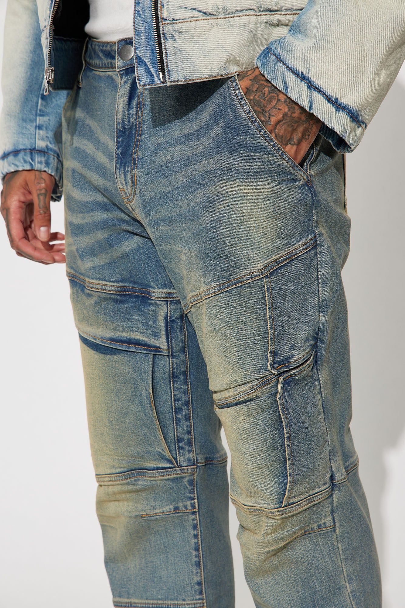 Nothing To Do With You Straight Jeans - Vintage Blue Wash sold by Fashion Nova product image thumbnail 4