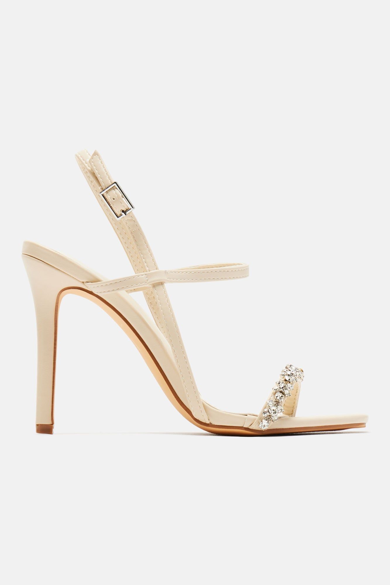 Doing It Right Heeled Sandals - Beige sold by Fashion Nova product image thumbnail 4