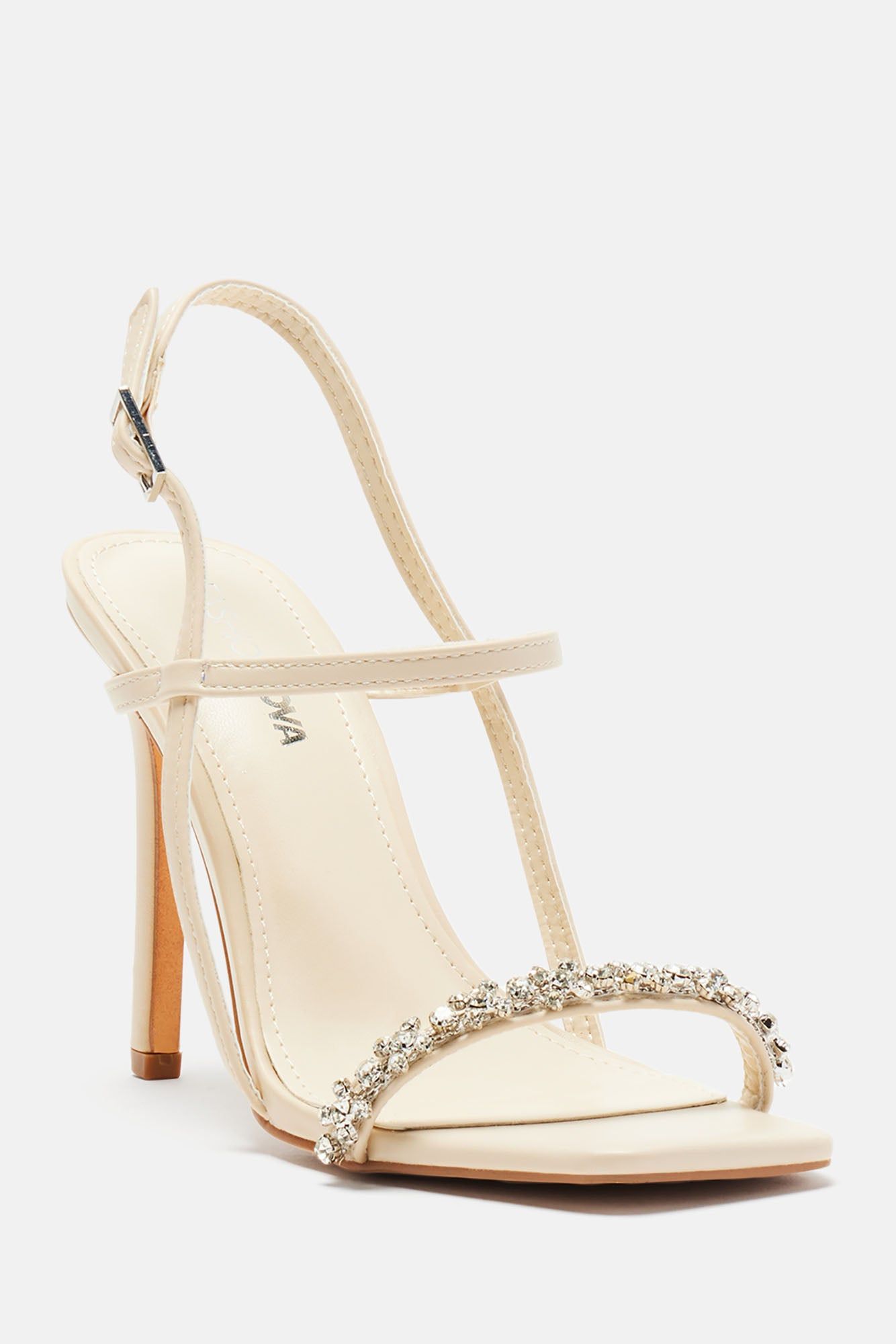 Doing It Right Heeled Sandals - Beige sold by Fashion Nova product image thumbnail 2