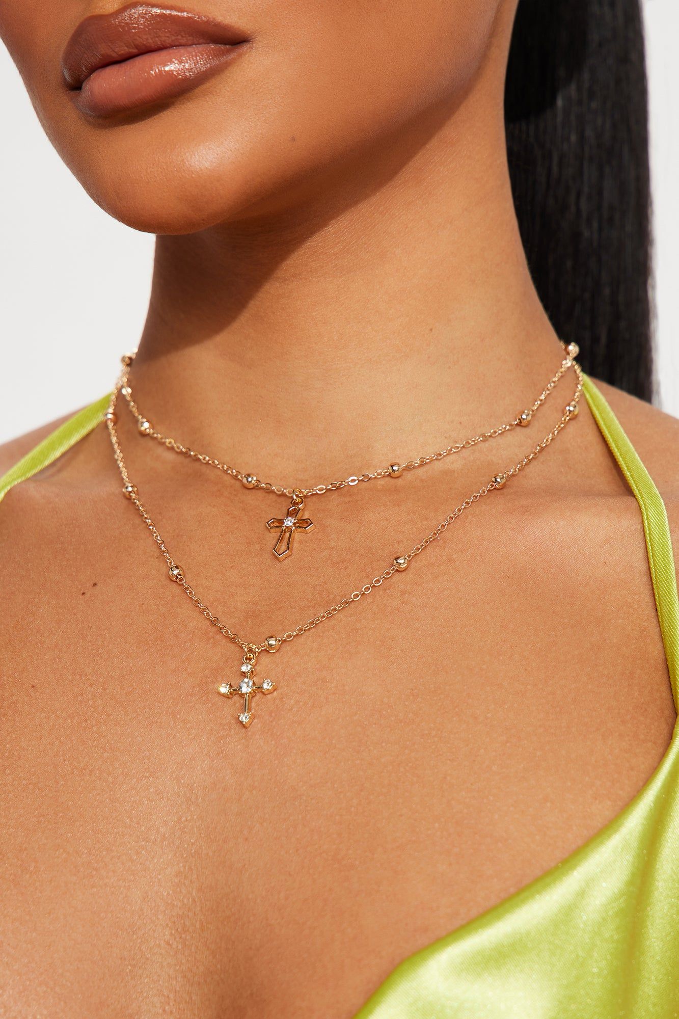 Everyday Is A Gift Necklace - Gold sold by Fashion Nova
