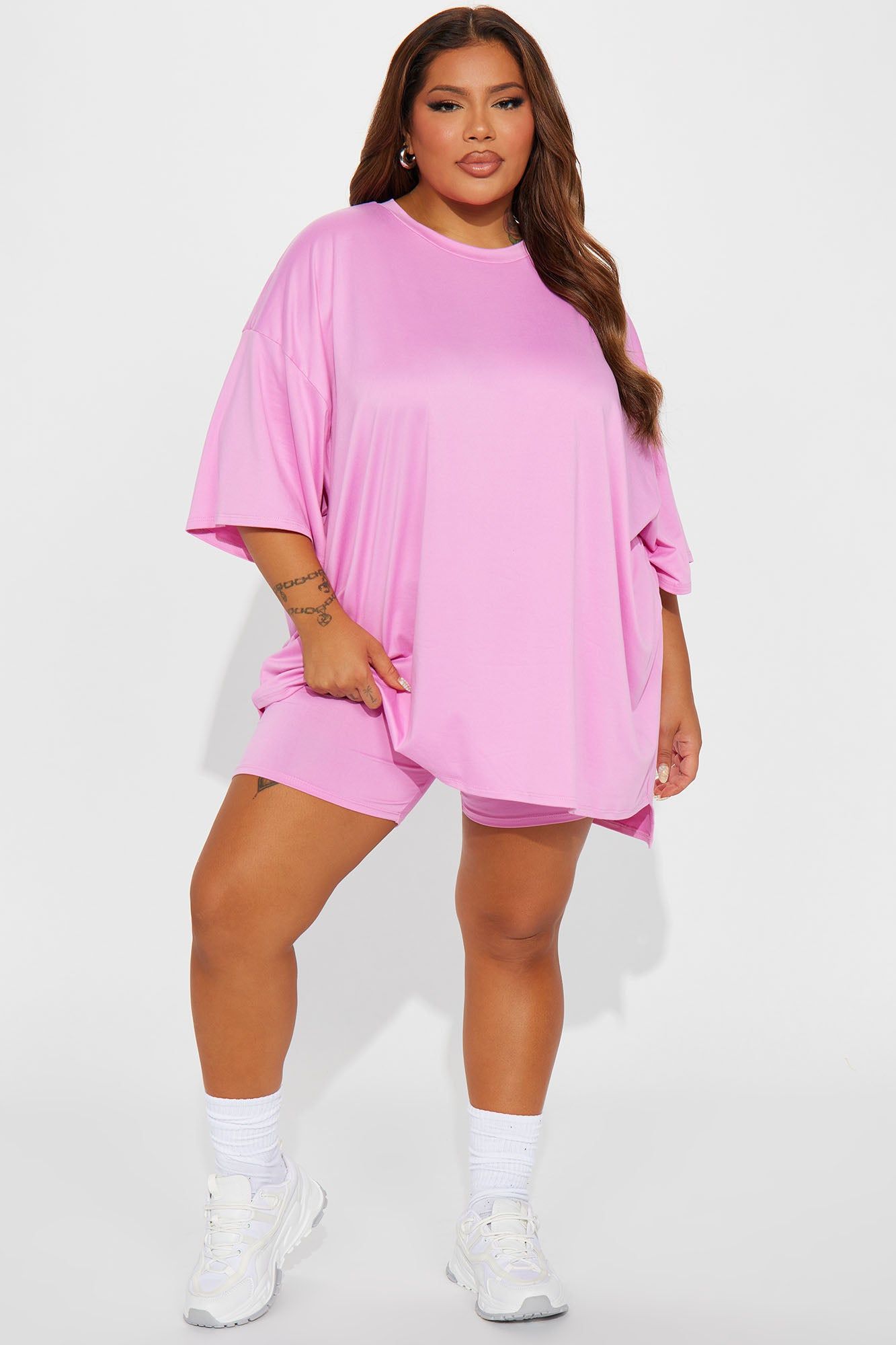 Casual Life Short Set - Pink sold by Fashion Nova product image thumbnail 4